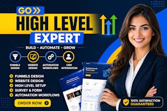 be your gohighlevel sales funnel gohighlevel landing page ghl website expert