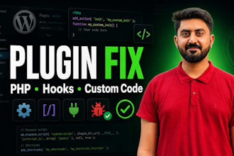 fix or customize your wordpress plugin code