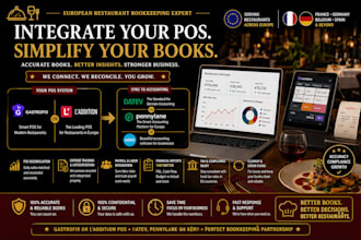 integrate gastrofix or laddition pos with datev, pennylane or xero for bookkeep