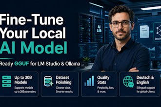 fine tune your ai model for lm studio or ollama gguf