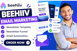 set beehiiv newsletter template beehiiv newsletter funnel newsletter automation