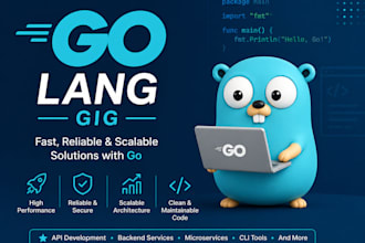 develop high performance rest API using golang go
