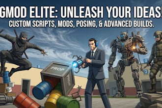 professional garrys mod scripts maps custom game modes server setup addons