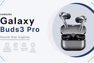 design clean and modern product banners