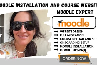 install moodle lms moodle website design course upload migration to wordpress