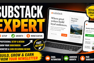 substack newsletter design substack publication setup substack account beehiiv