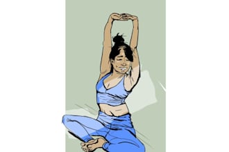 illustrate a digital portrait