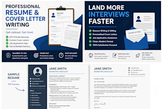 write professional resumes, cover letters and job applications