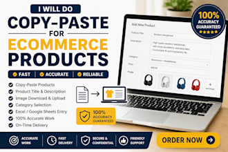 do copy paste for ecommerce products