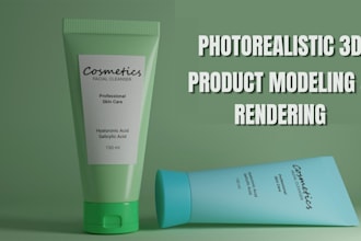 create photorealistic 3d ecom toys product rendering and modeling in blender