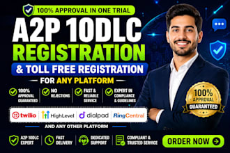 do a2p 10dlc registration, twilio gohighlevel a2p registration, tcr ghl website