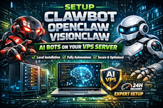 setup deploy clawdbot openclaw visionclaw moltbot ai vps server claude setup api