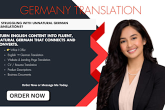 translate english to german translation in native excellence