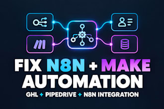 fix n8n node make automation with ghl and pipedrive n8n integration
