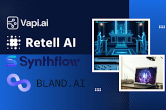 build ai voice calling agent using vapi, retell ai, and synthflow automation