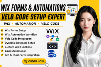 design wix forms wix code velo wix automation workflows wix forms wix code