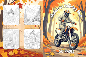 create custom coloring book pages for KDP and printables