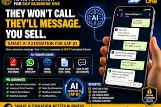 build an ai whatsapp agent for sap
