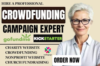 create church fundraising and charity crowdfunding campaign promotion