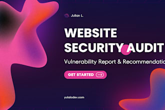 audit your website for security vulnerabilities