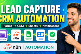 automate lead capture to your CRM airtable or google sheets