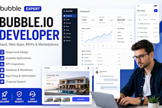 bubble io developer bubble web app bubble mvp website marketplace bubble app