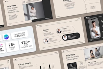 design or redesign a strategic slide deck for business training course sales