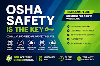 create safety manuals policies and workplace compliance programs, hse training