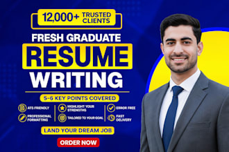 write an entry level resume for fresh graduates with a career roadmap