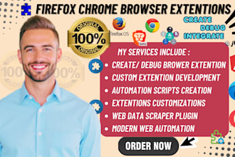 develop chrome firefox edge browser extention integrate debug browser plugins