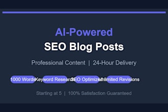 write SEO blog posts using ai content creation and digital marketing