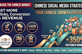 be your chinese social media expert to boost customer conversion