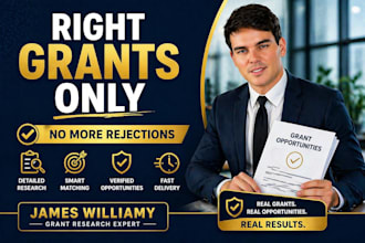 do detailed grants research and match you with the right grants