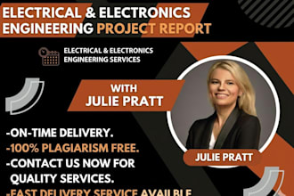 prepare a project report on electrical electronics engineering