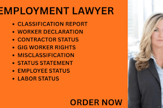 handle employee misclassification, gig worker rights, and labor status disputes