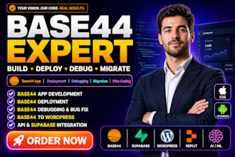 base44 expert base44 deployment base44 app base44 migration vibe coding