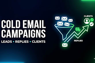 setup cold email campaign for lead generation and outreach