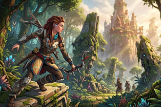 build high quality 3d game ready character models