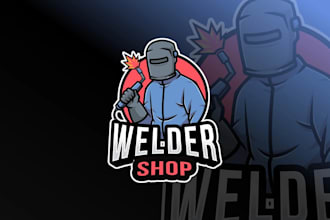 design creative exclusive grage, workshop logo