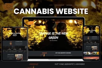 design cannabis website cdb website marijuana, medical, hemp, vape, weed website