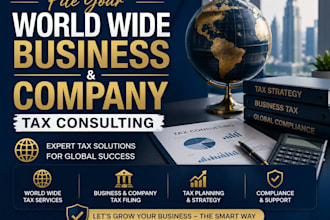 file your world wide business and company tax consulting