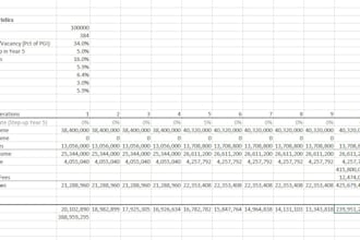 perform real estate investment analysis