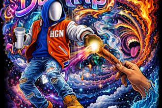 design logo, album covers, clothing, packaging, animations, videos, mock ups