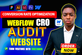 optimize webflow landing page for conversions