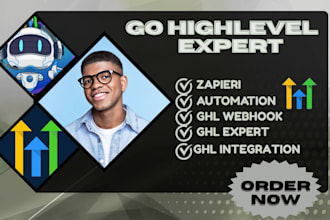 ghl integration, ghl webhook, automation, zapier and make com workflows