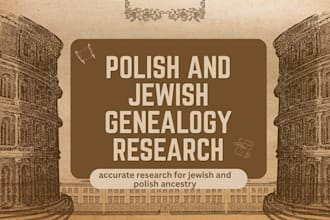 research polish and jewish family history and genealogy