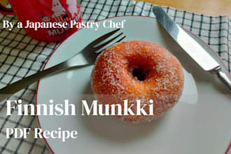 share my authentic finnish munkki recipe PDF