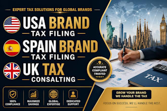 usa brand tax filing spain brand tax filing UK tax consalting