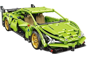 design 3d lego model, car,house,house,technic bike with pdf manual xml part list