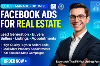 facebook ads real estate lead generation buyers sellers listings appointments